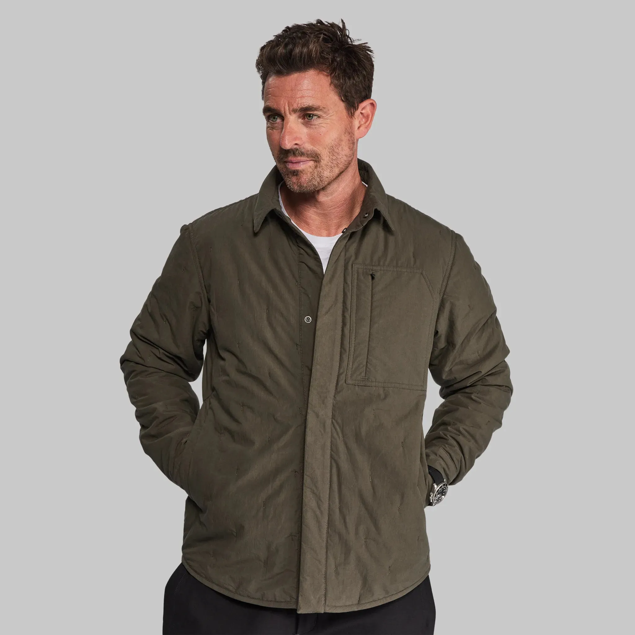 Padded Lumberjacket. Khaki edition