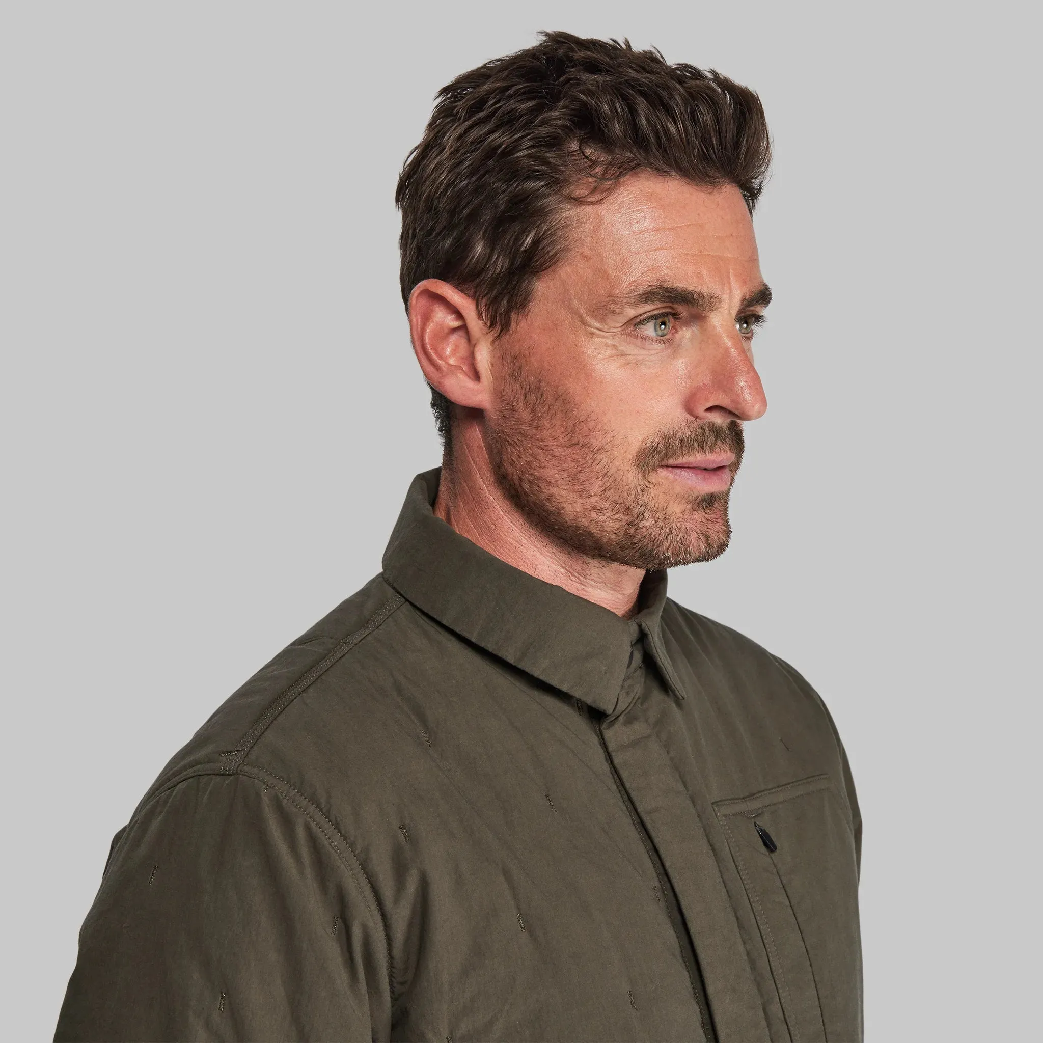 Padded Lumberjacket. Khaki edition
