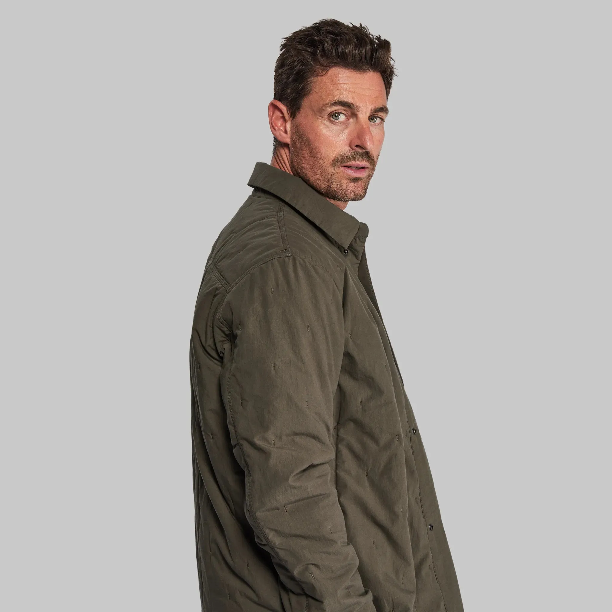 Padded Lumberjacket. Khaki edition