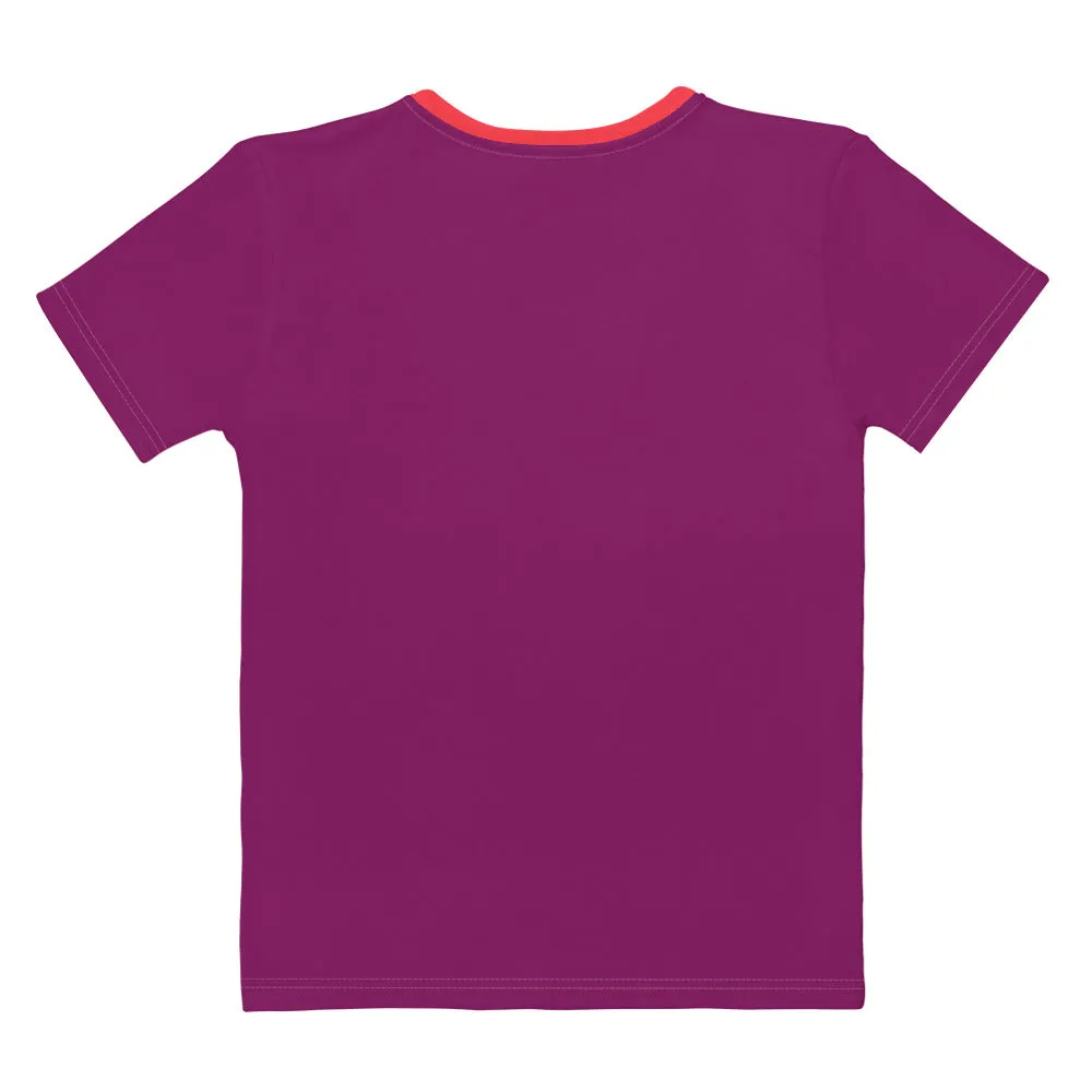 Purple red boy Women's T-shirt