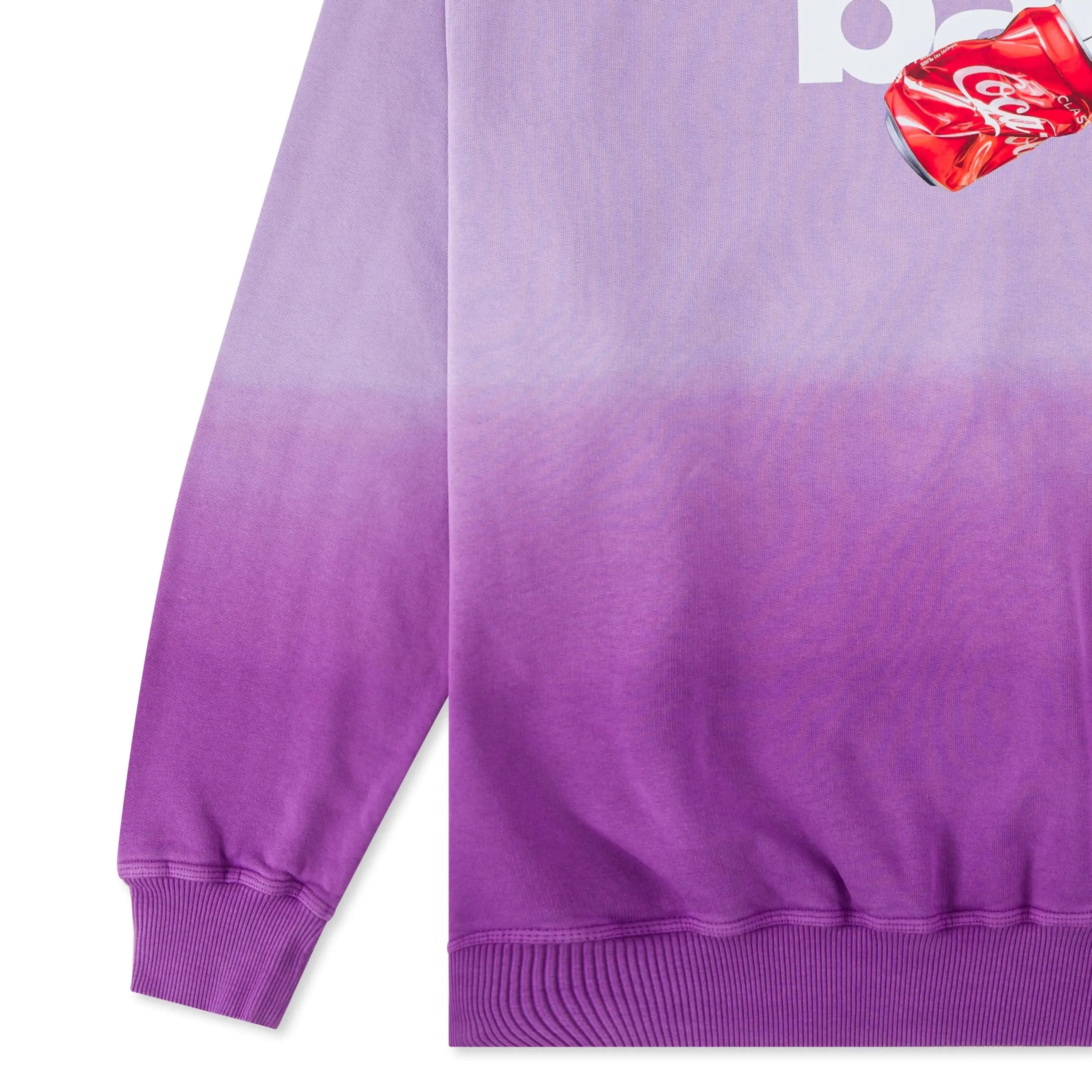 "BAD" Gradient Sweatshirt - Purple