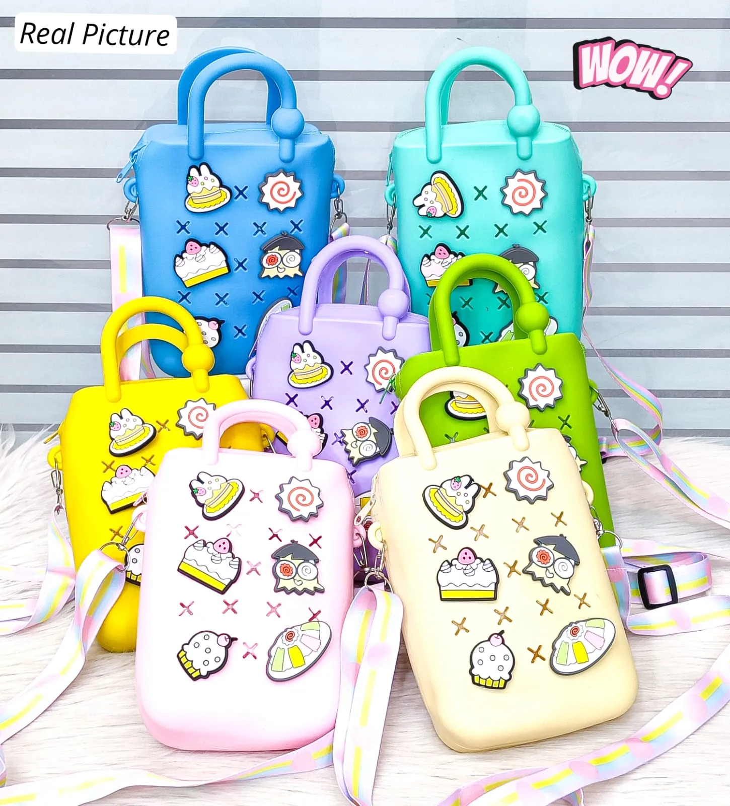 Silicone Cartoon Children's Trendy Bags