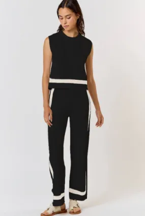 Sleeveless Sweater With Matching Pants