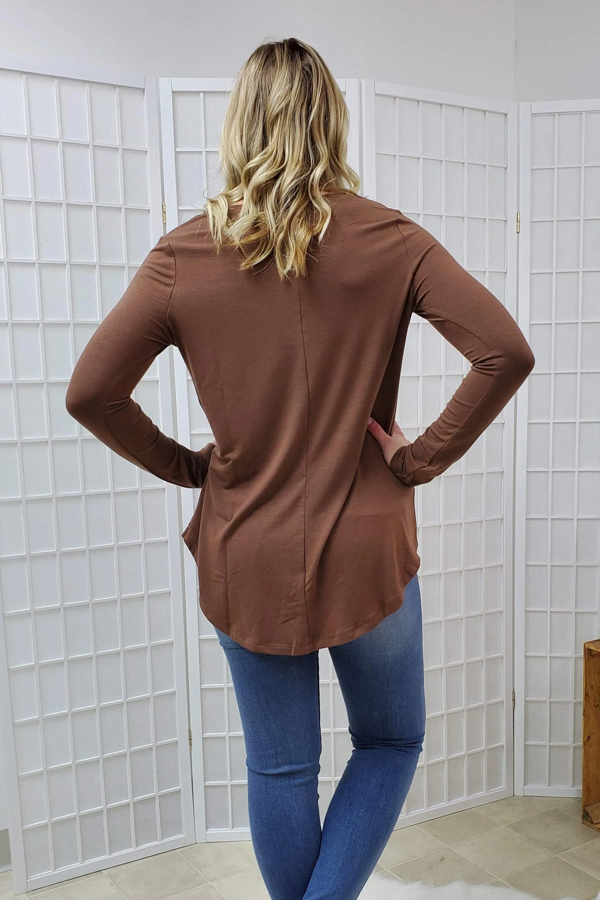 Turner Brown Top (item #06)