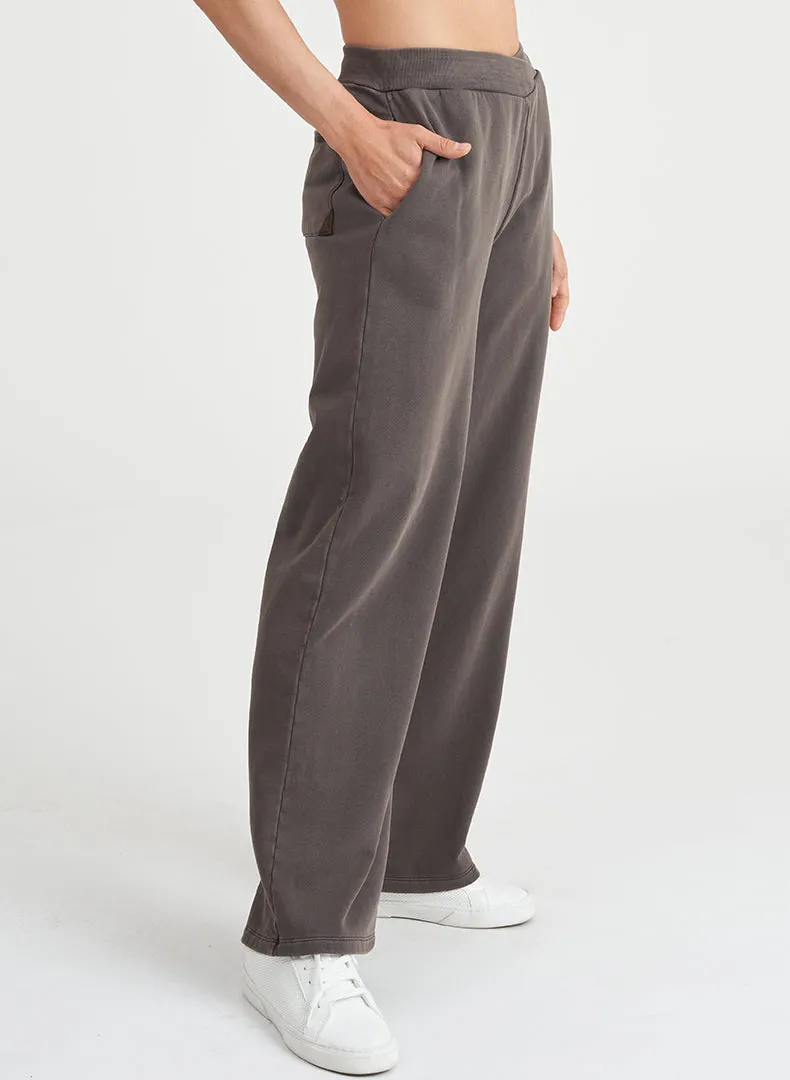 Washed Wrap Waist Pant