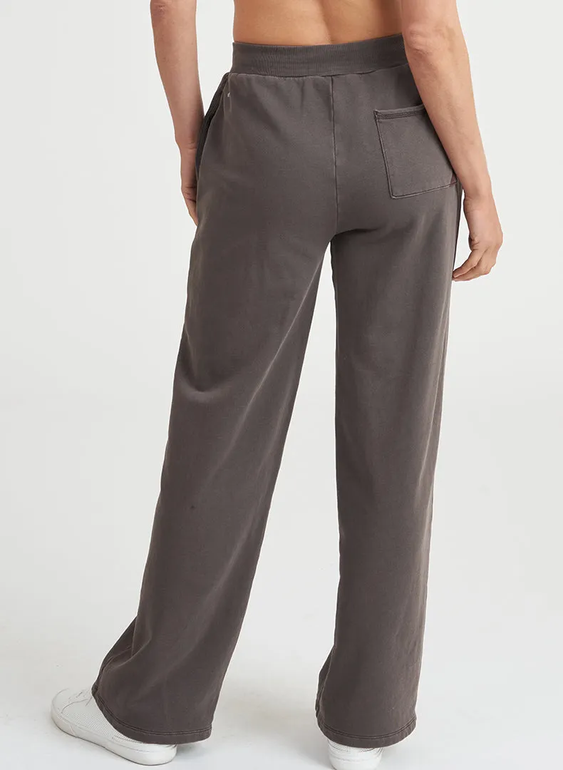Washed Wrap Waist Pant