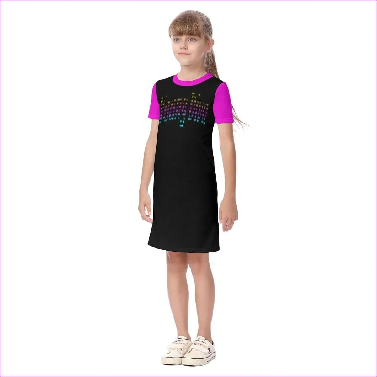 Young Diva Girls Short Sleeve Dress