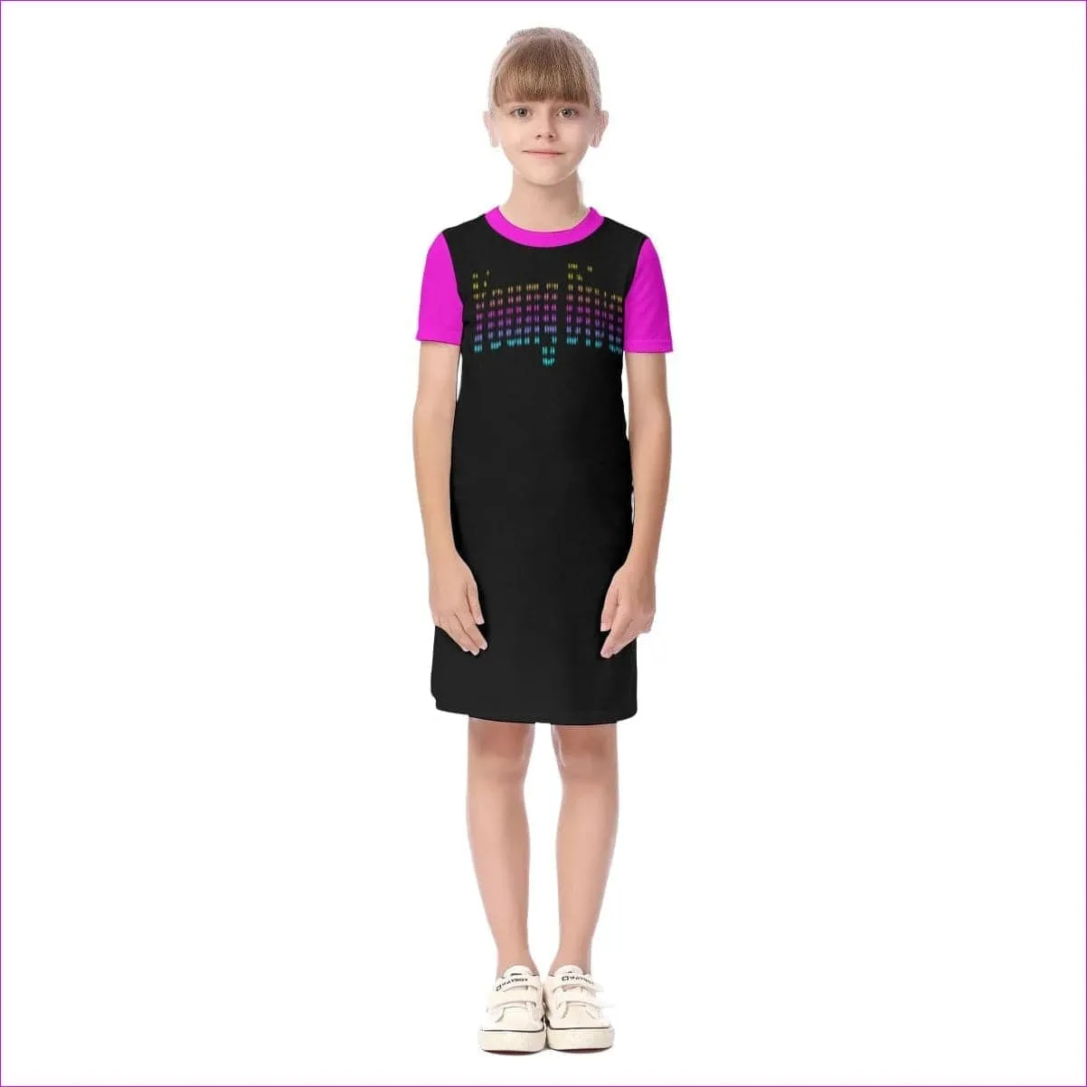 Young Diva Girls Short Sleeve Dress