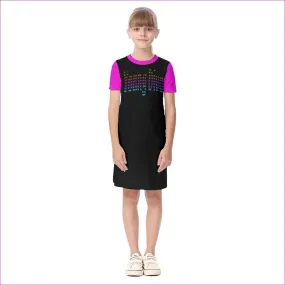 Young Diva Girls Short Sleeve Dress
